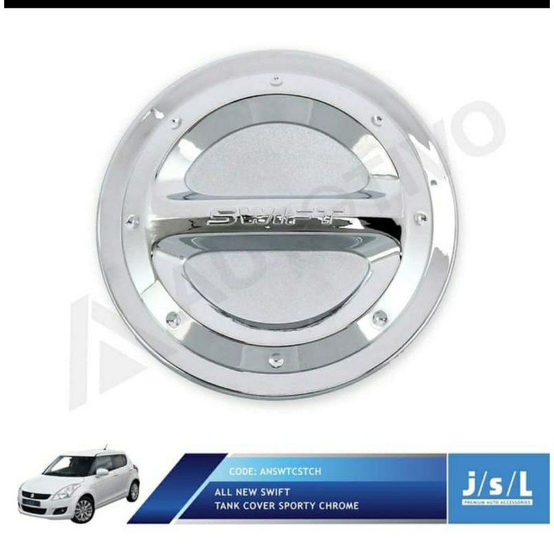 Tank Cover Suzuki All New Swift Sporty Chrome