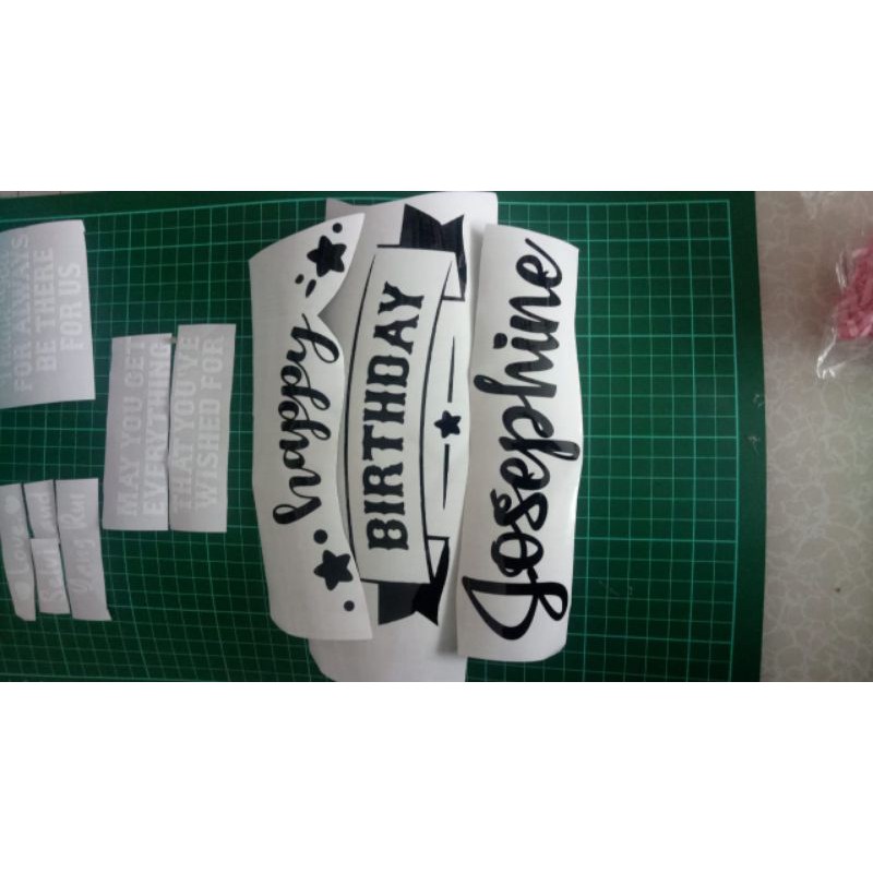 Custom stiker Balon PVC 24inc