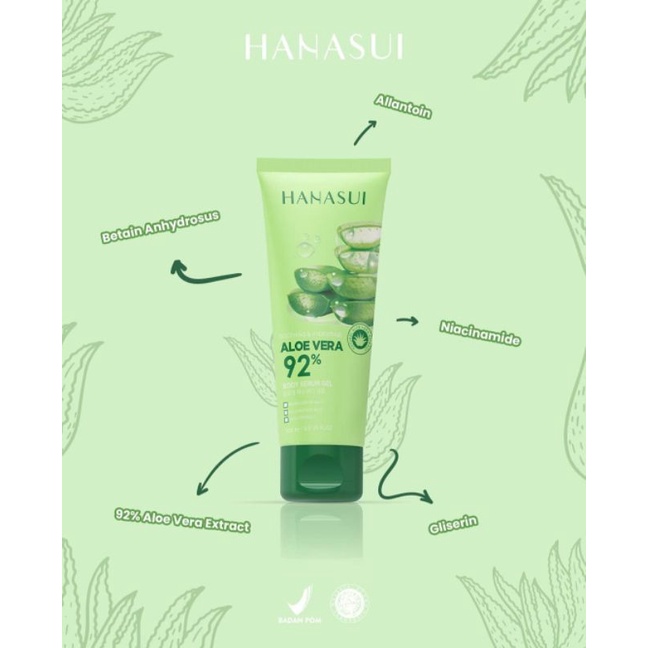 ☀️cahaya acc☀️hanasui aloe vera gel