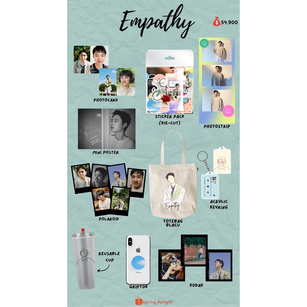 [PRE-ORDER] D.O. Kyungsoo EXO 1st Mini Album Empathy Fankit