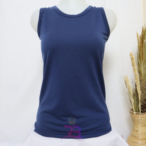 RB-TA05 - AGNES TANGTOP AGNES / ATASAN TANKTOP WANITA / SINGLET OLAHRAGA TANK TOP SIZE M & L-NAVY