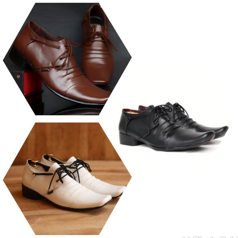Sepatu Pantofel Pria Kulit Asli Cevany Sepatu Formal Cowok