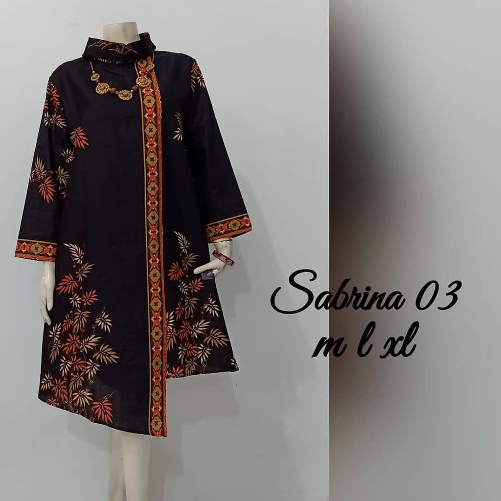 TUNIK BATIK PEKALONGAN ANTI LUNTUR BAHAN PRIMIS