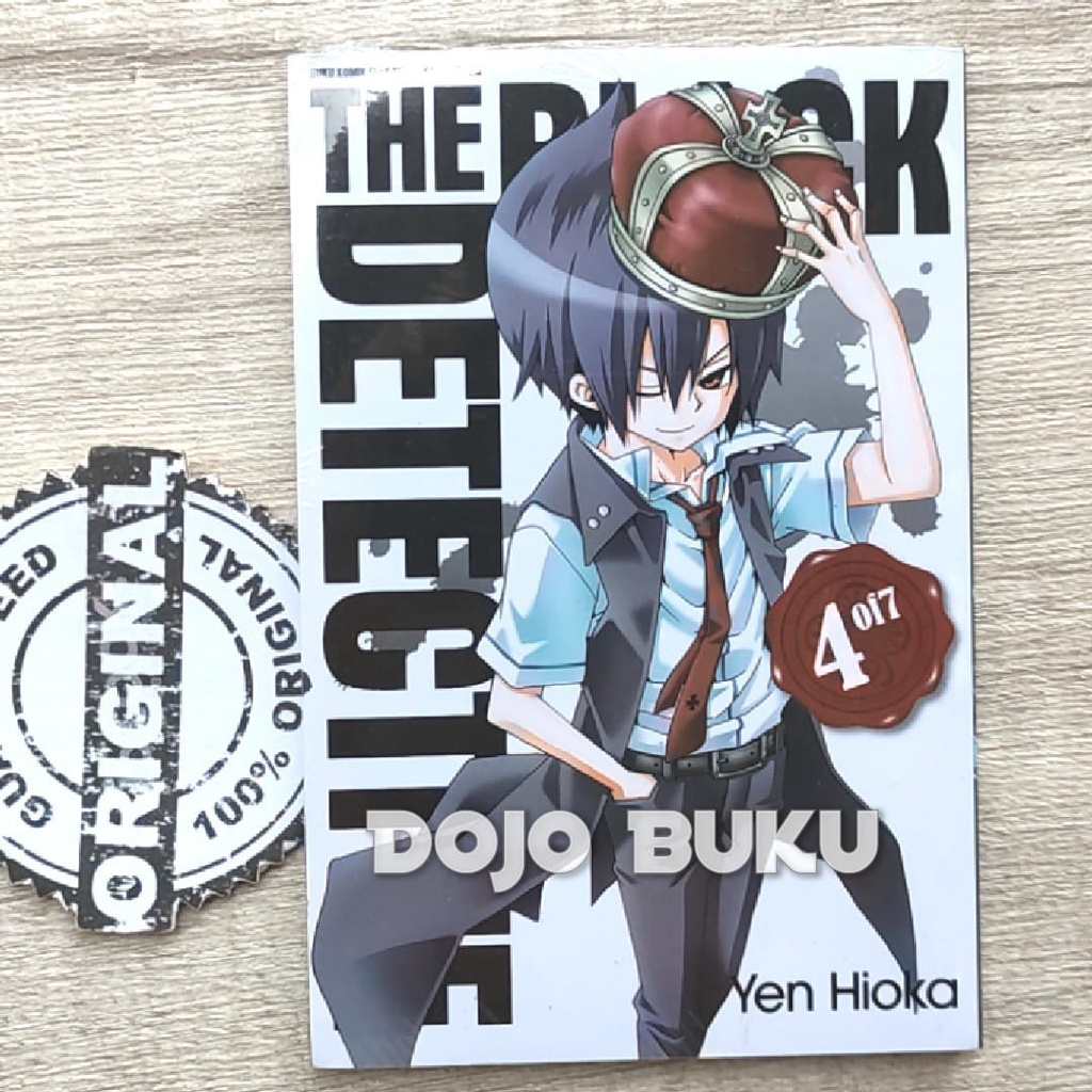 Komik Seri The Black Detective by Yen Hioka