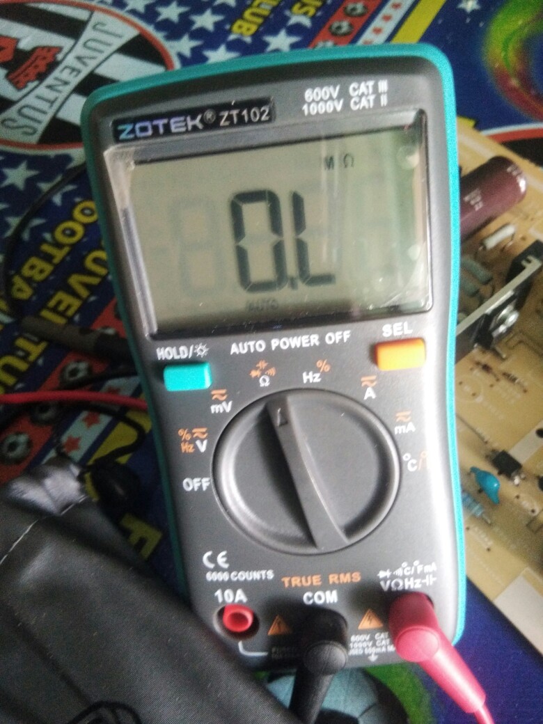 Original Digital Avometer Zotek Zt102 Multitester Digital Zt 102