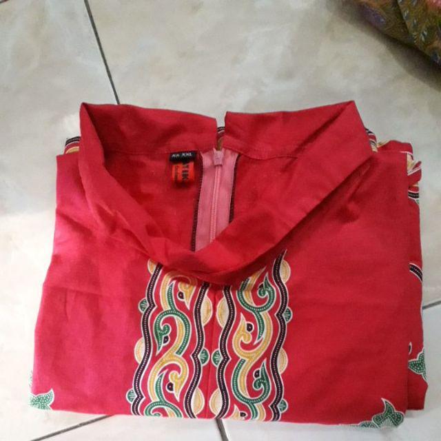 Batik Kevin - Tunik Batik - Atasan Batik - Baju Batik Wanita Jumbo