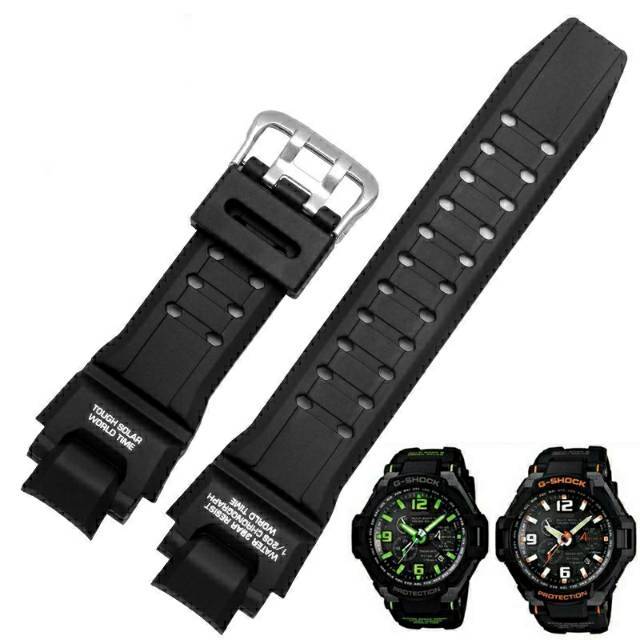 STRAP TALI JAM CASIO G SHOCK GW-A1100 / GWA1100 / GW A1100 RUBBER STRAP TALI JAM CASIO G SHOCK