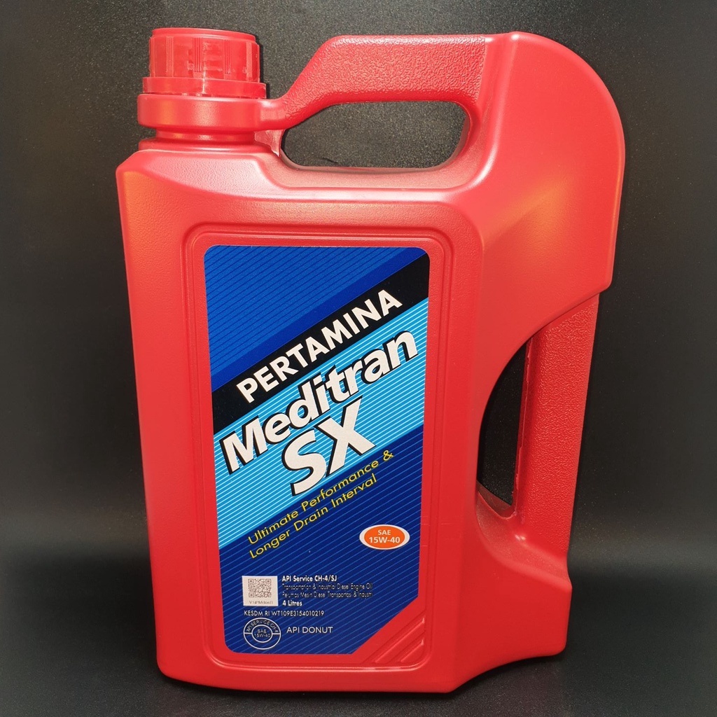 Oli Mesin Meditran SX 40 4 lt Pertamina dijamin asli