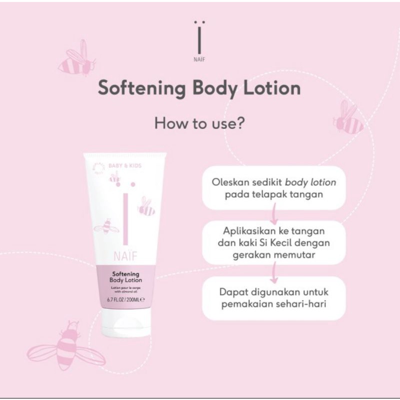 NAIF Softening Body Lotion