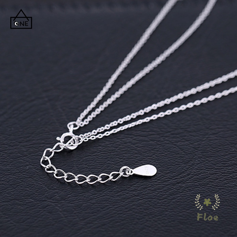 COD❤Kalung Rantai Klavikula Pendek Multilayer Aksen Mutiara Ganda Untuk Hadiah Ulang Tahun Wanita A one