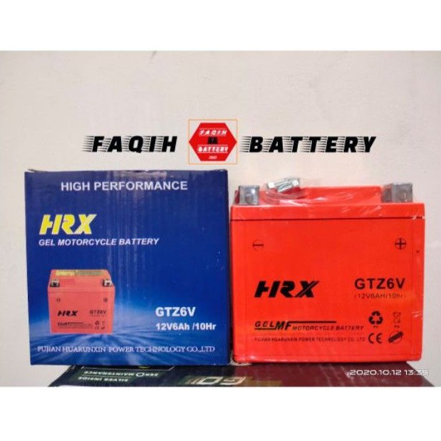 Aki Motor Kawasaki KLX 150 HRX GTZ6V MF