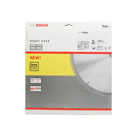 BOSCH Circular Saw Blade For Wood / Mata Gergaji Kayu 12&quot; X 24 T (023)