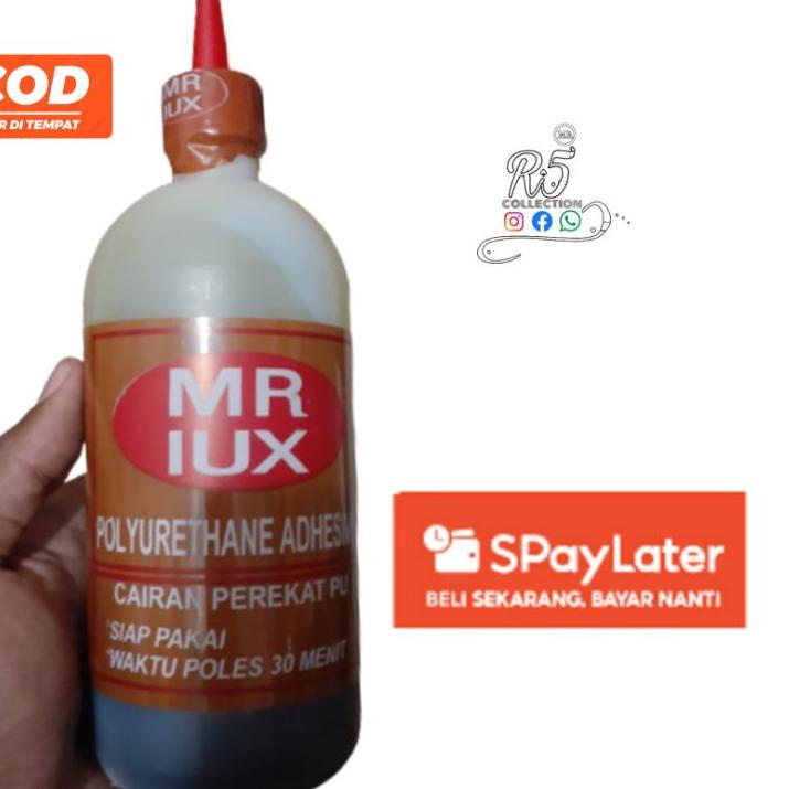 

<PoM ☼> LEM KAYU BASAH PU MR LUX 500 GRAM /Paling popular