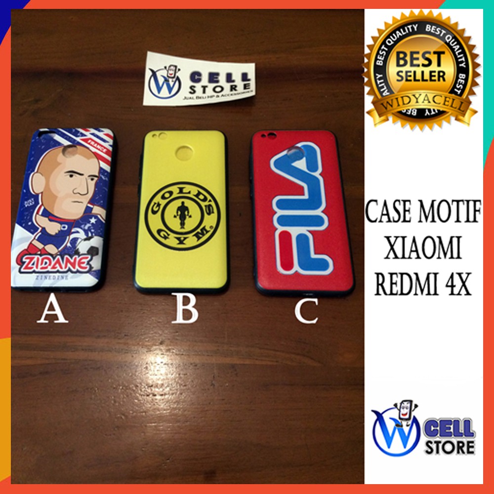 [WCELL] Hard Case Motif Xiaomi Redmi 4x