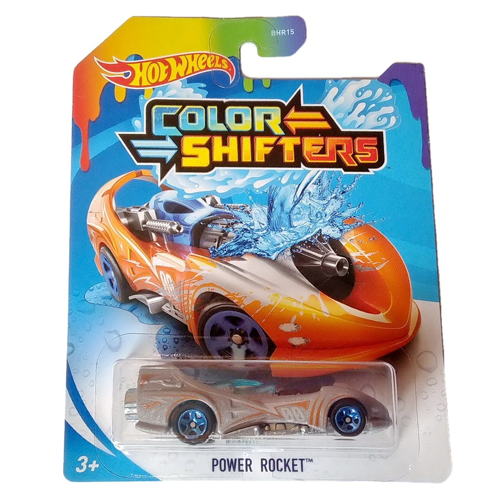 Hot Wheels Color Shifters Power Rocket Mainan Mobil Hotwheels