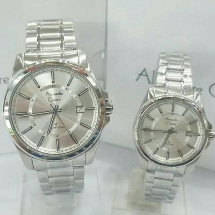 Super Sale JAM TANGAN ALEXANDRE CHRISTIE COUPLE AC8502 / AC 8502 ORIGINAL Ready Stock