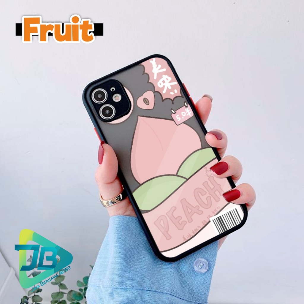 SOFTCASE DOVE FRUIT OPPO VIVO SAMSUNG XIAOMI REALME IPHONE ALL TYPE JB4917