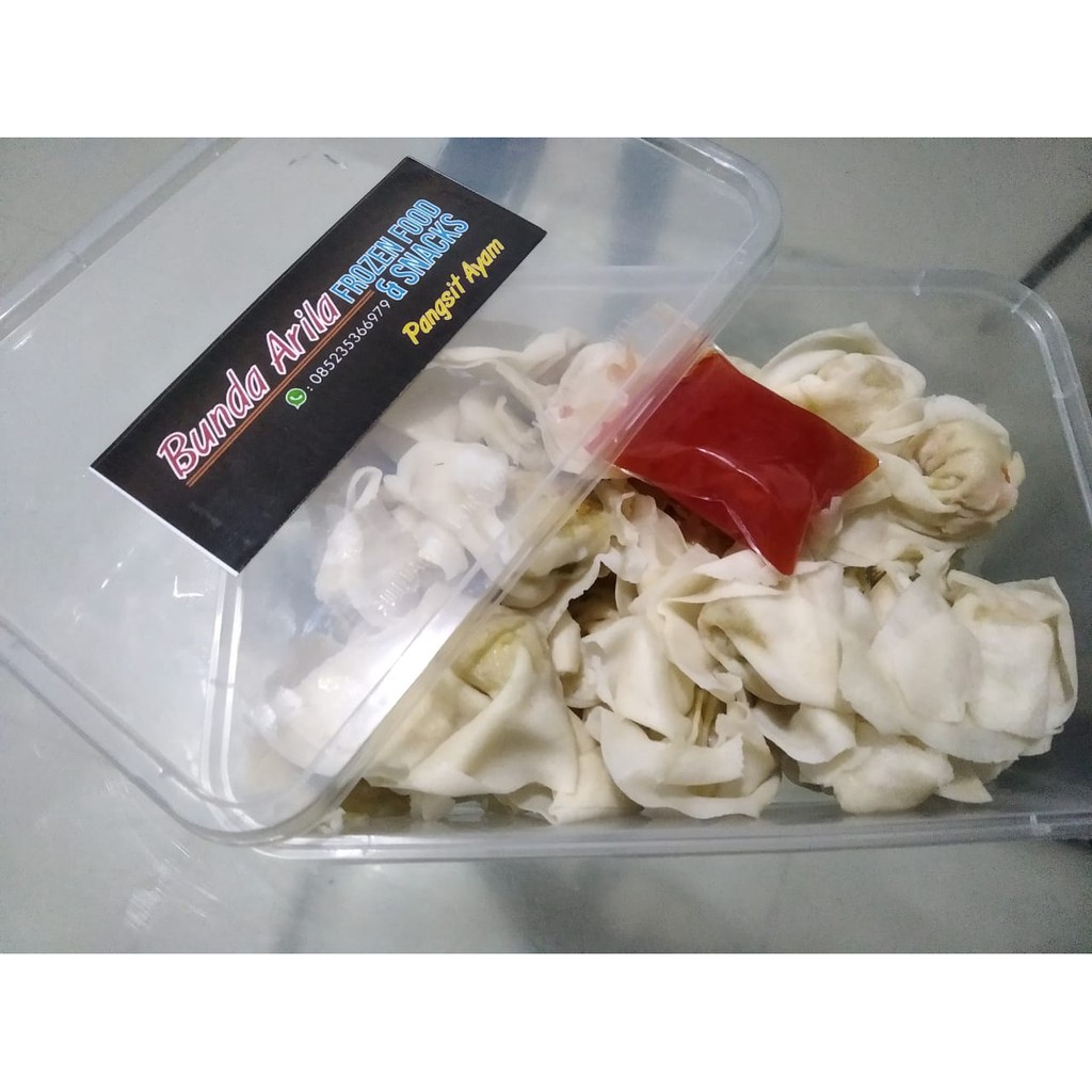 

Pangsit ayam Frozen - Pangsit ayam Frozen bunda arila