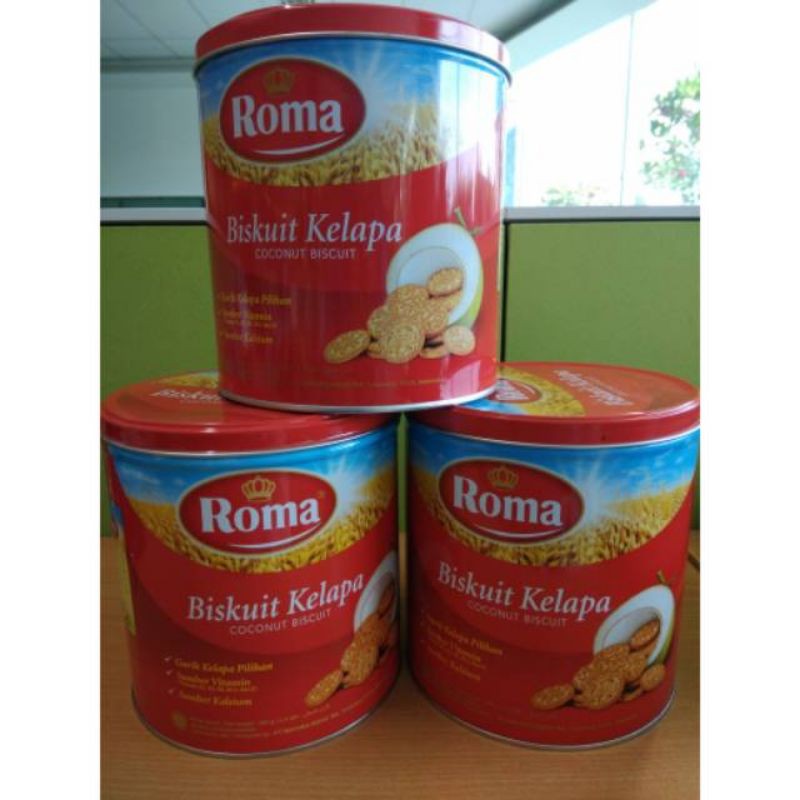 Biskuit Roma Kelapa Kaleng 450gr