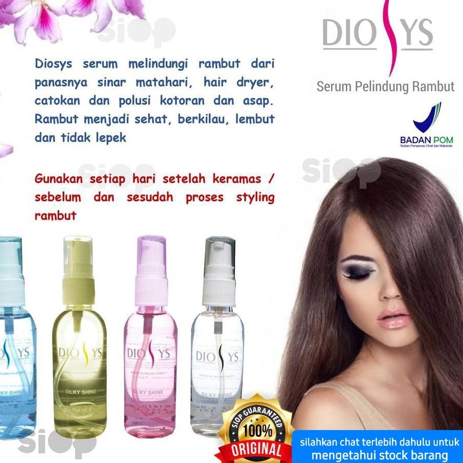 DIOSYS SERUM RAMBUT SPRAY HAIR VITAMIN 60ML PELINDUNG PERAWATAN RAMBUT UV