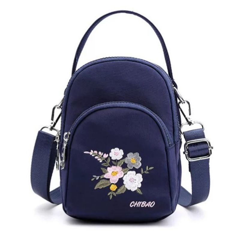 Tas Selempang Wanita Slingbag Flower Handbag Tas Cewek Fashion Murah