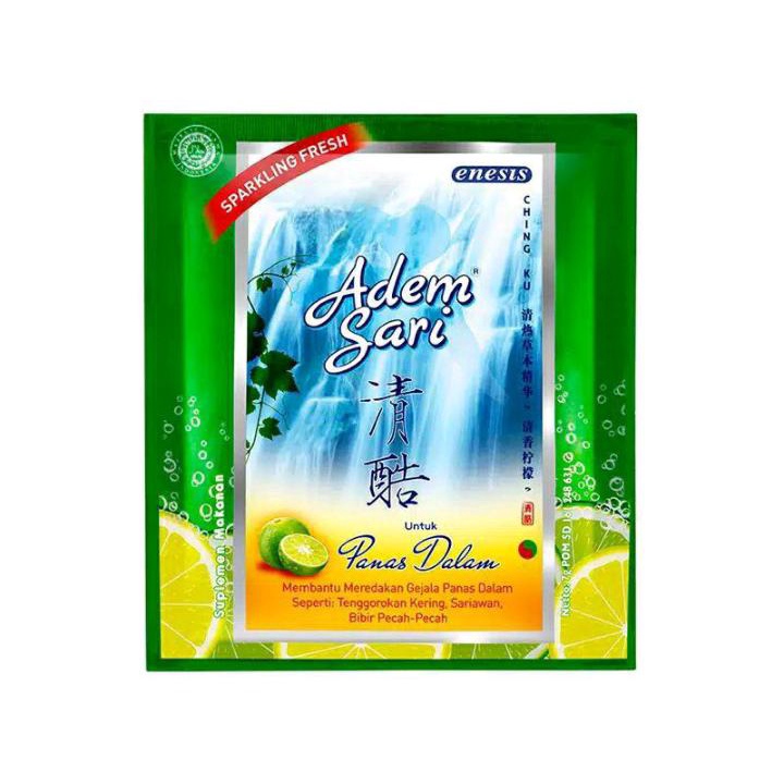 

Adem Sari Sachet Untuk Panas Dalam Per Pcs