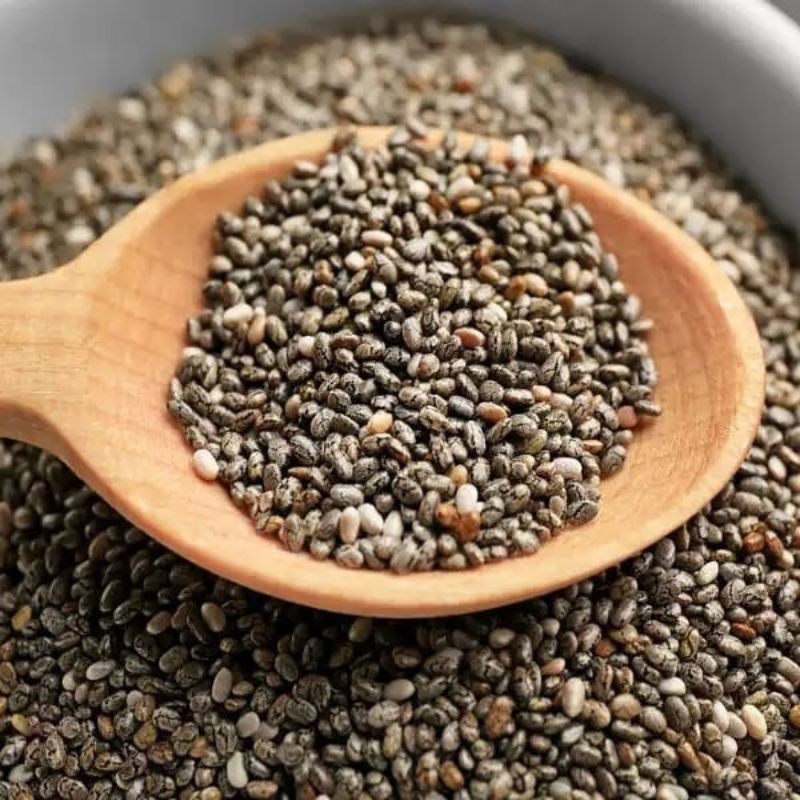 

Black Chia Seed Original Makanan Sehat Organic Nutrisi Tinggi