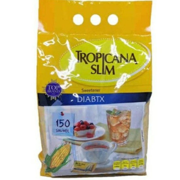 Gula Tropicana Slim Diabtx Sweetener 150 sachet