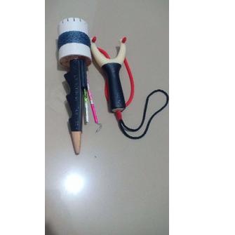 Keluaran Terbaru.. ketapel resin abs/slingshot lengkap tinggal pakai