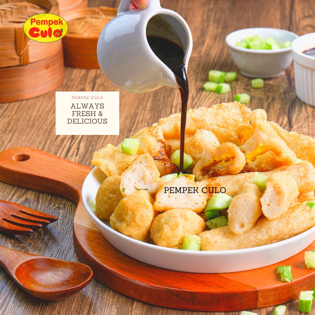 

[FROZEN] PEMPEK CULO ISI 30 PCS + CUKO MANTUL 100% IKAN TENGGIRI