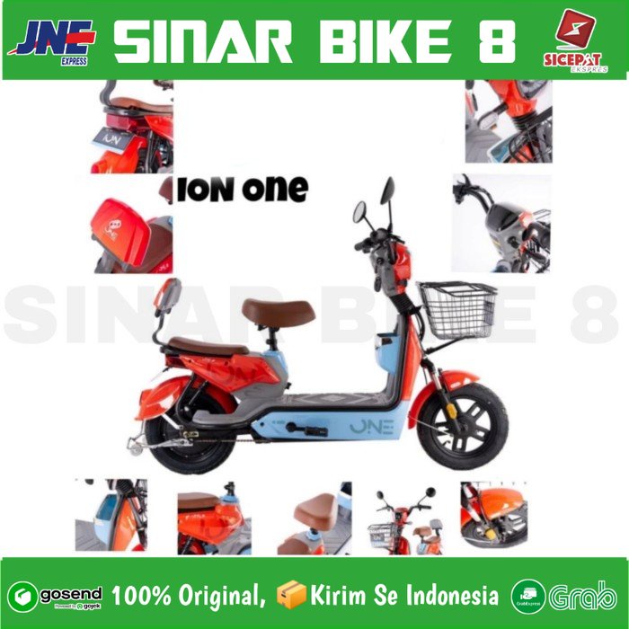 Sepeda Listrik ION ONE By ELEMENT Electric E Bike 500 Watt