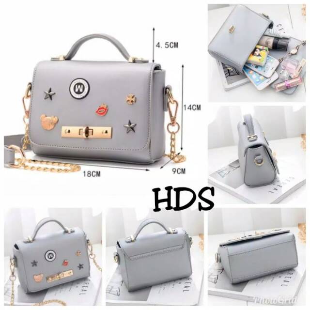 Tas selempang rantai/tas wanita modis