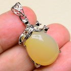 [JWG909] Natural Yellow Agate pendant