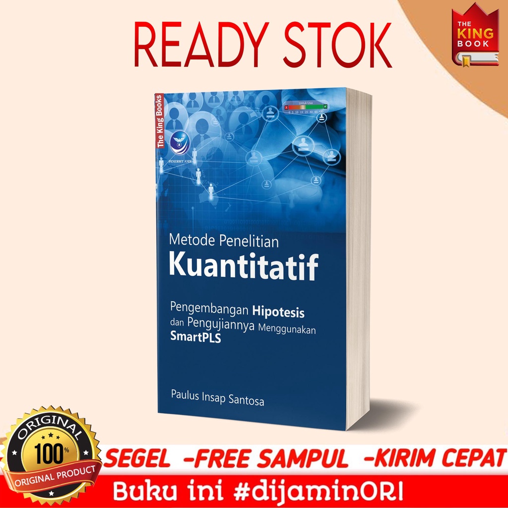 Buku Metode Penelitian Kuantitatif Pengembangan Hipotesis dan Pengujiannnya Menggunakan SmartPLS