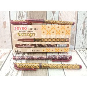 

Stok Ready Pulpen Bolpen Batique Joyko GP181 terakhir