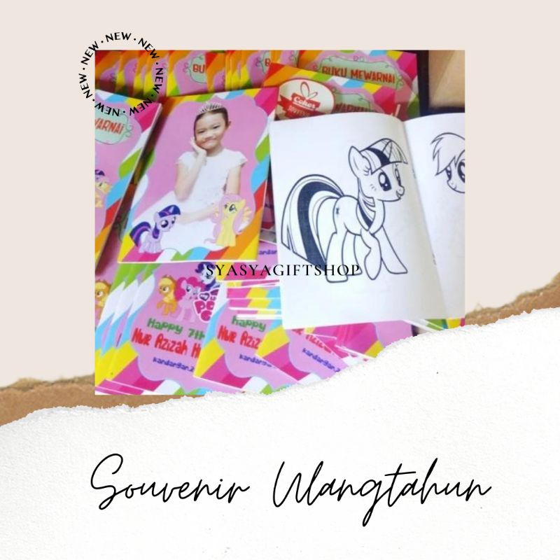 

[ SOLD OUT ] SOUVENIR ULANG TAHUN CUSTOM BUKU MEWARNAI