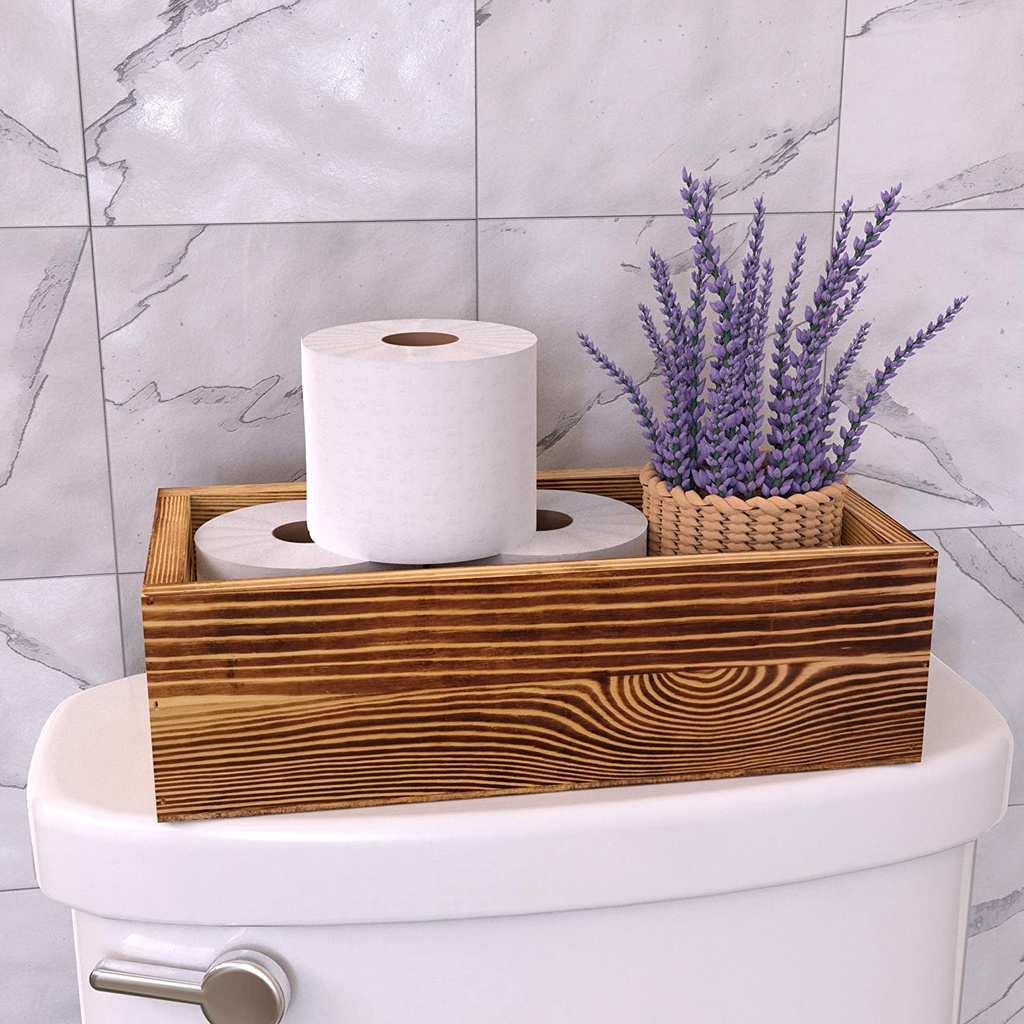 Jual Box kayu / tempat tisu toilet/ tempat pisau/ Bathroom Decor Box