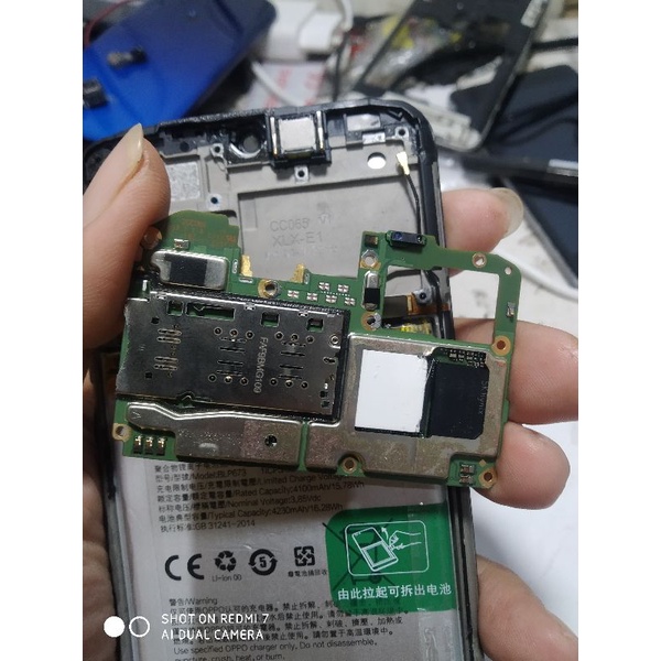 Mesin oppo a7 cph1901 Bootlop