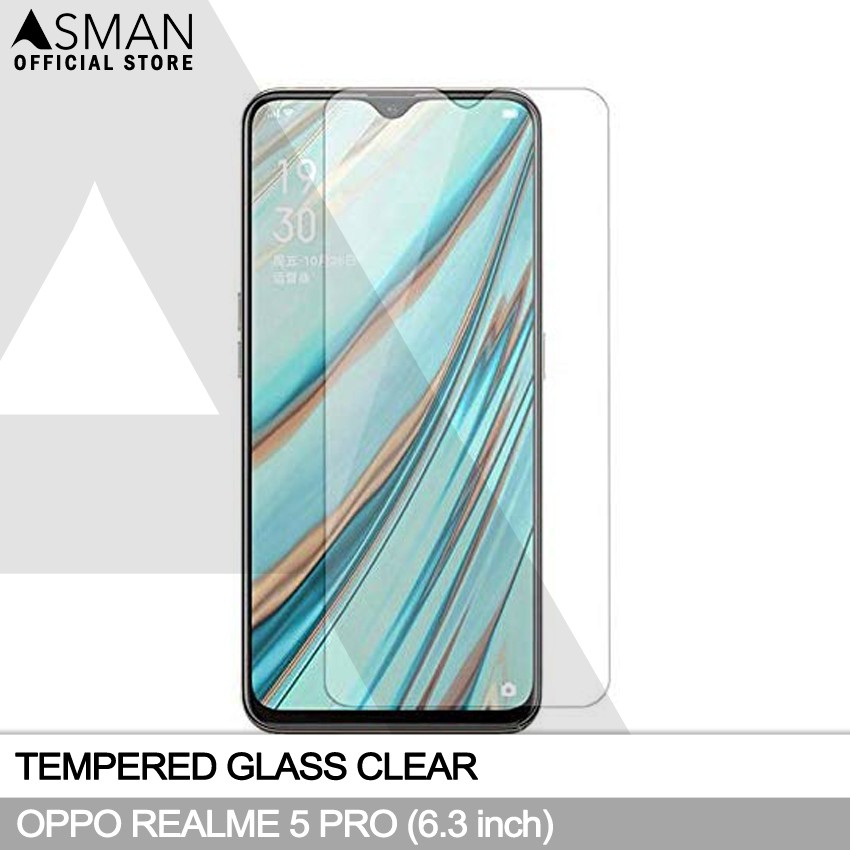 Tempered Glass OPPO Realme 5 Pro (6.3&quot;) | Anti Gores Pelindung Layar Kaca - Bening