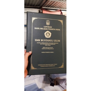 

Map Rapot/Ijazah Sablon (bahan ASE)