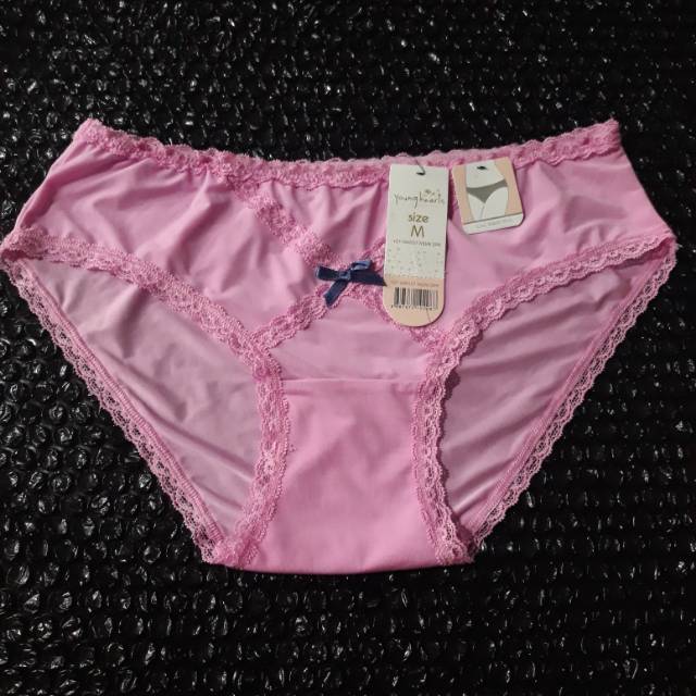 ORIGINAL YOUNGHEARTS PANTY MINI PP157 UNDERWEAR ASLI BRANDED SATUAN FIT M