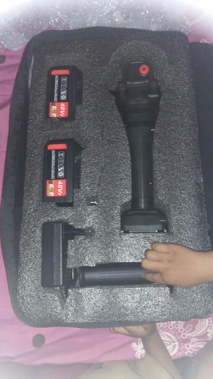 Cordless Angle Grinder 48v Jld Brushless Mesin Gerinda 48v