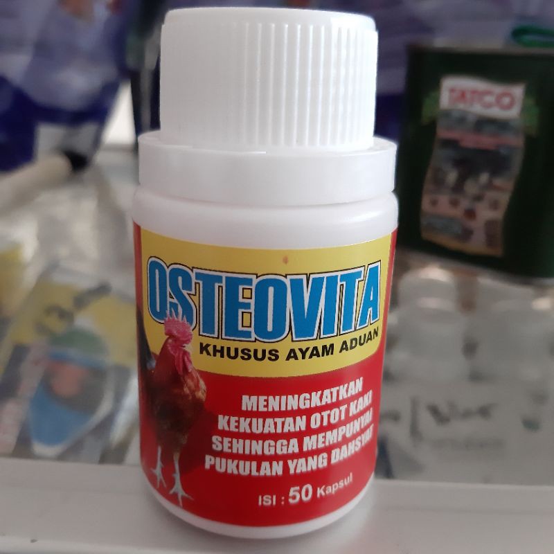 Obat Ayam Aduan Osteovita 50 Kapsul Eka Farma Shopee Indonesia