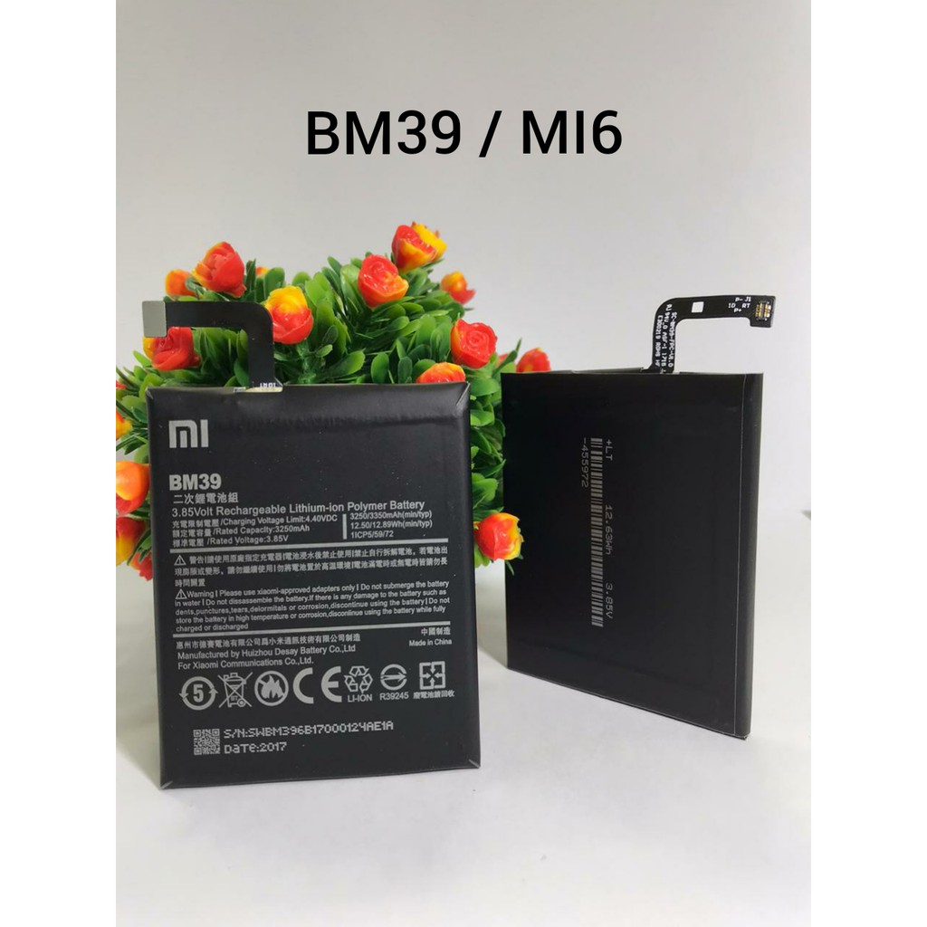 BATERAI BATER BATTERY ORIGINAL XIAOMI MI6 BM39