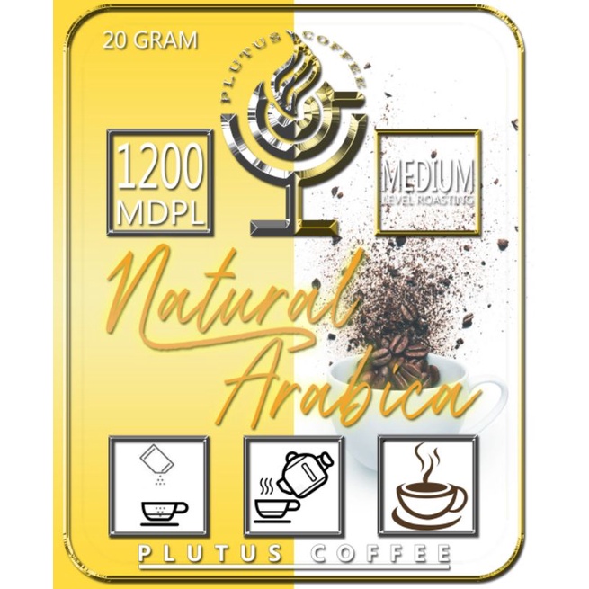 

Plutus Premium Arabica 20 Gram