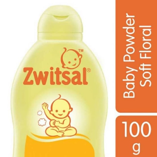 Bedak tabur bayi Zwitsal classic baby powder soft floral 100 gr