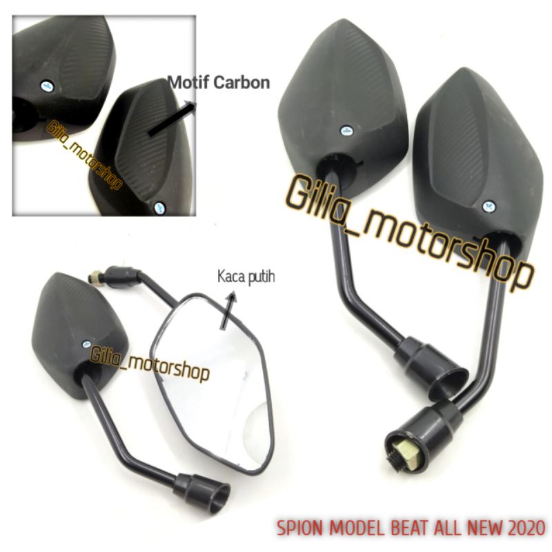 Spion Standar Beat All New 2020 Accessories for all motorcycle Universal Drat Honda