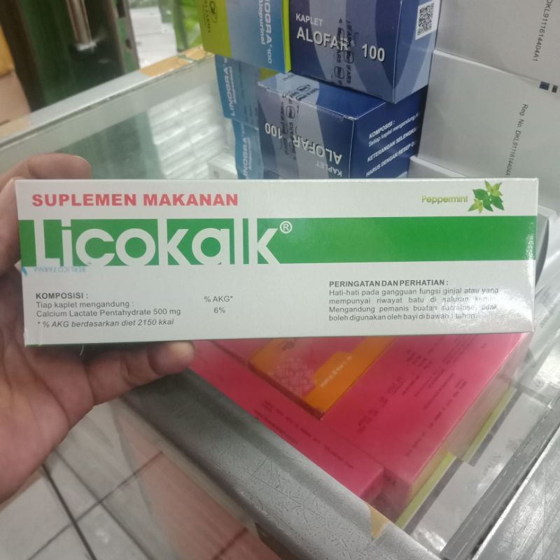 LICOKALK Suplemen Makanan 100kaplet