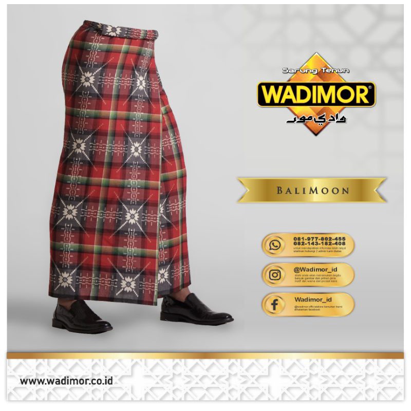 wadimor Sarung Motif Balimoon New