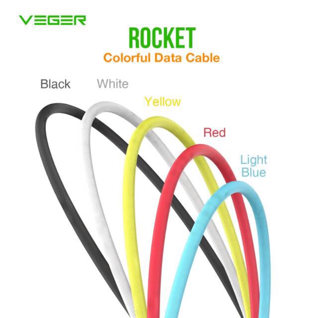 Kabel Veger Rocket 2.4A usb micro /per pc